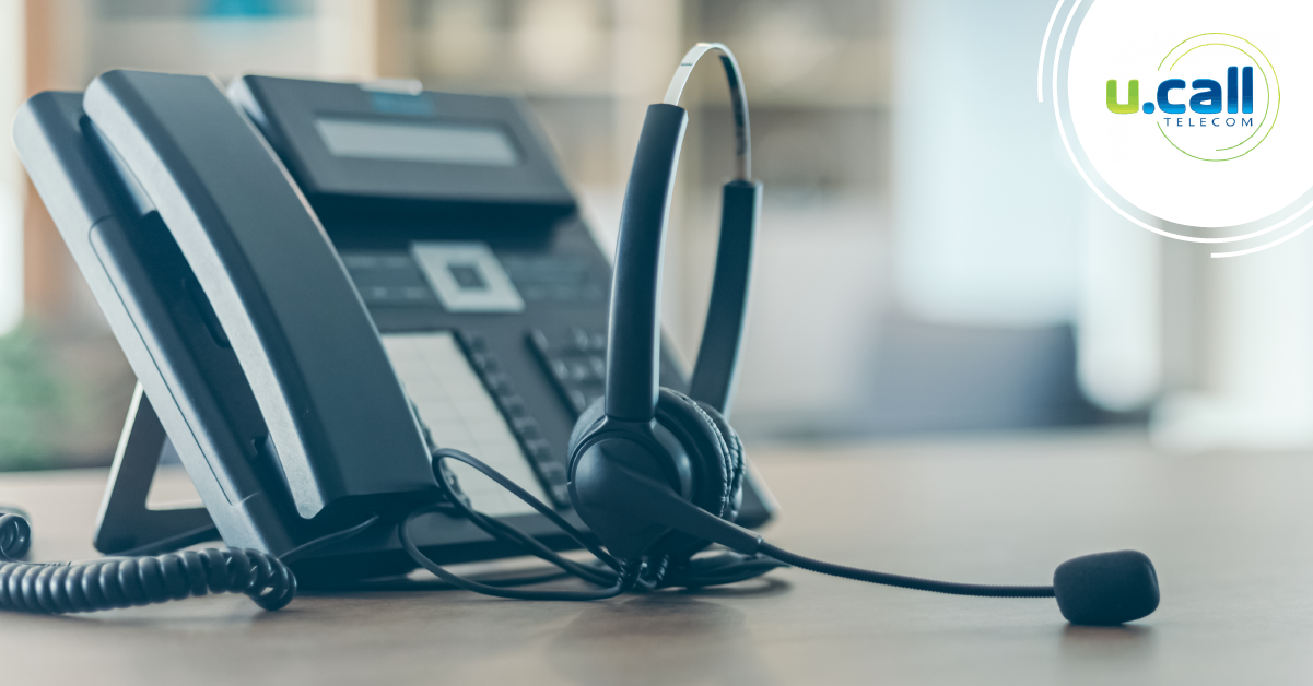 A telephone handset that uses VoIP PBX